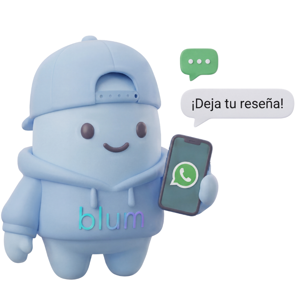 Blum con WhatsApp